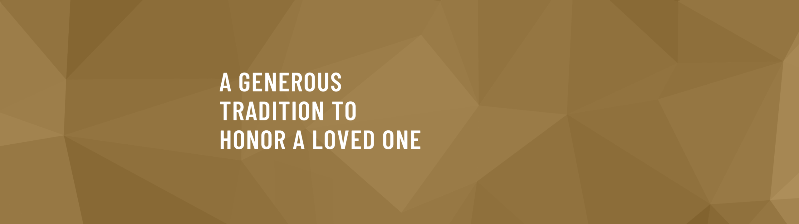 An article on the Kirk Family's generous and loving tradition