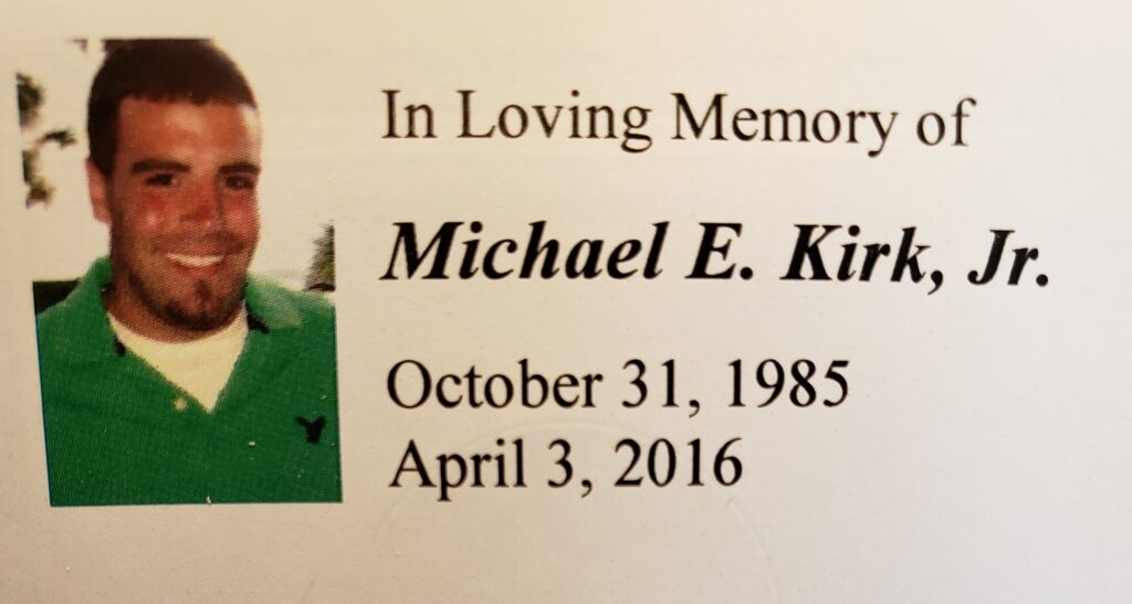 Michael Kirk Jr. Funeral
